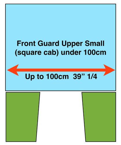 Front Guard Upper Small under 100cm width
