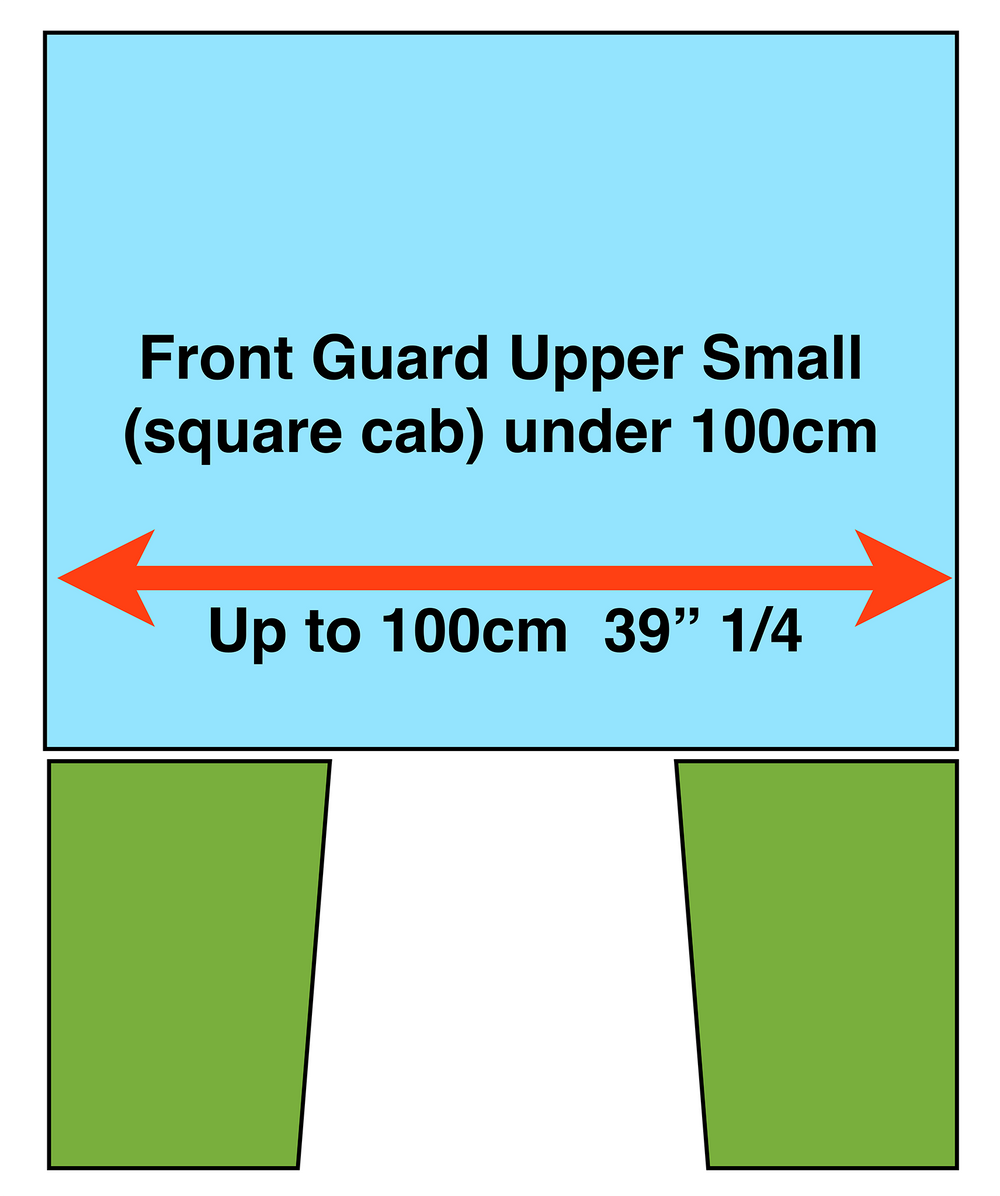 Front Guard Upper Small under 100cm width
