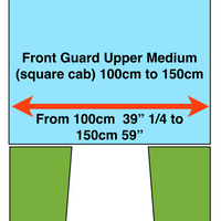 Front Guard Upper Medium 100cm to 150cm width