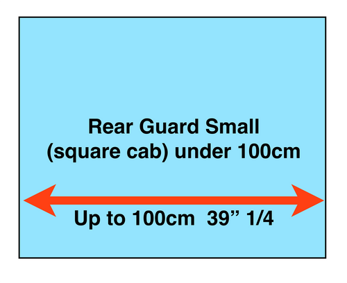 Rear Guard Small (square cab) under 100cm