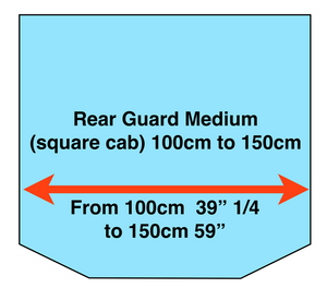 Rear Guard Medium (square cab) 100cm to 150cm width